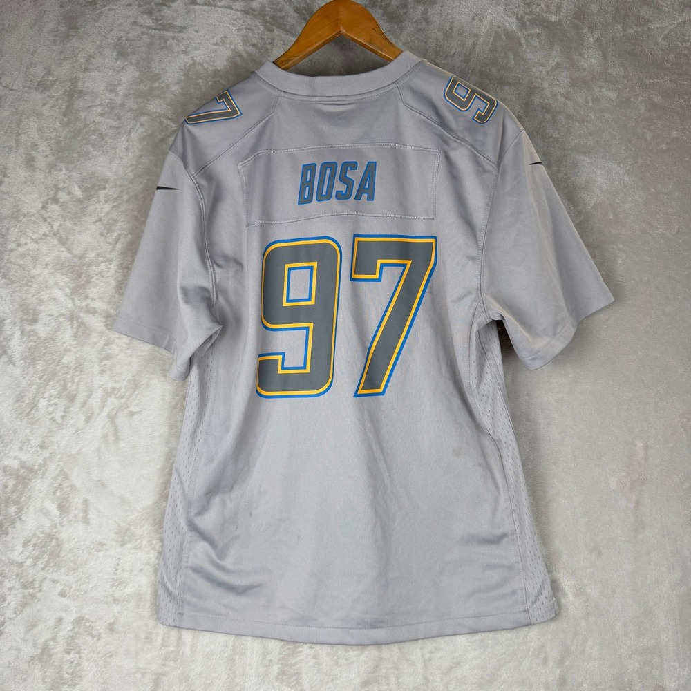 Nike Los Angeles Chargers Joey Bosa 97 Football Jersey Gray Mens XL